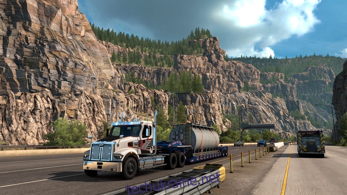 American Truck Simulator на Linux